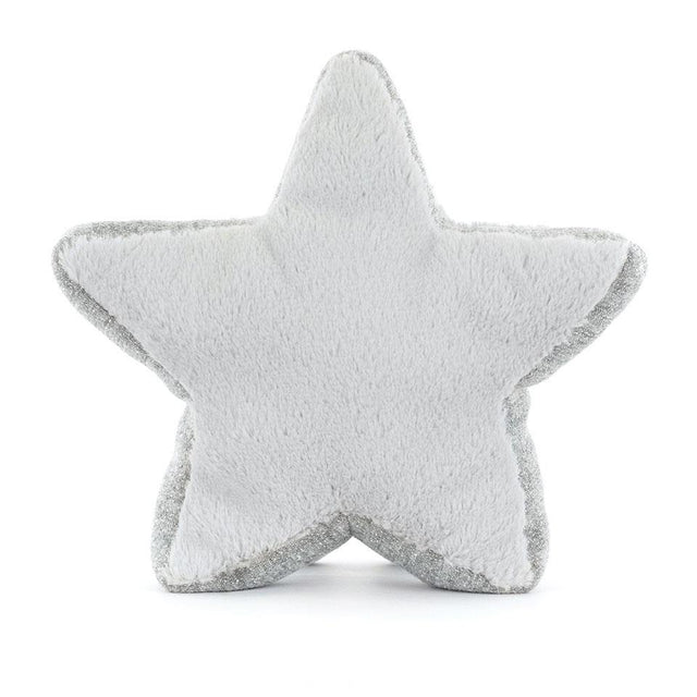 Jellycat Amuseables Silver Star Back Facing