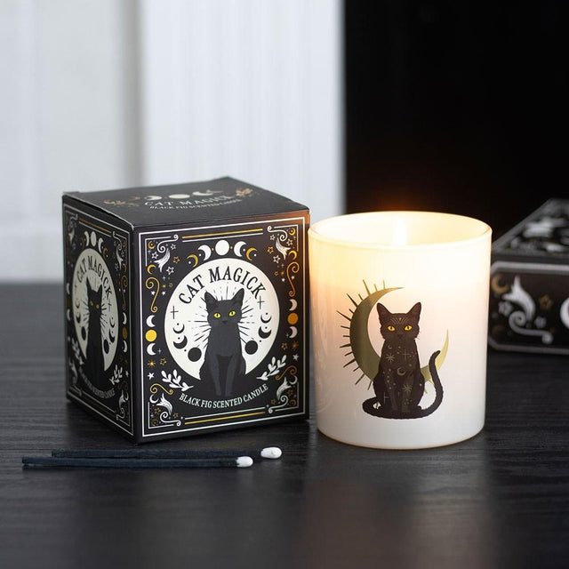 Black Cat Black Fig Candle
