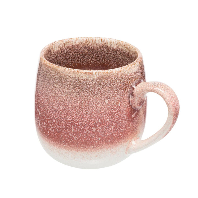 Ombre Pink Reactive Glaze Mug