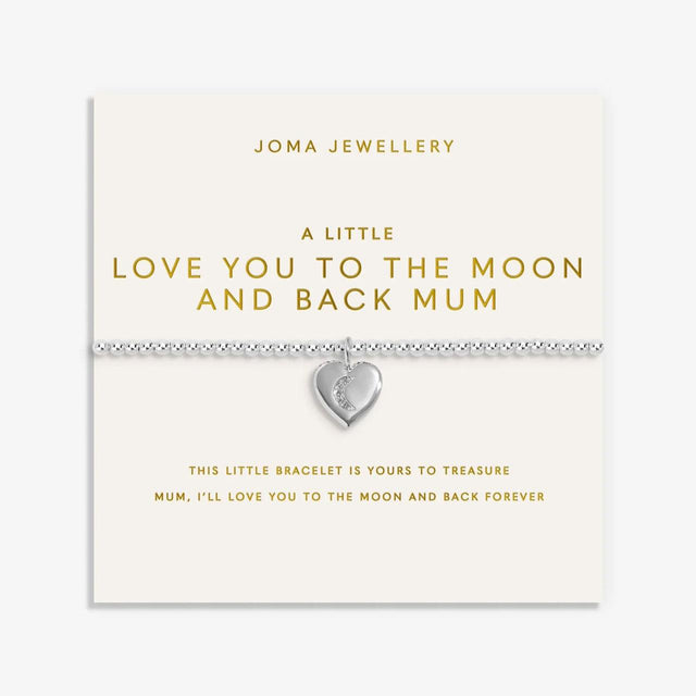 A Little Love You to the Moon and Back Mum Bracelet