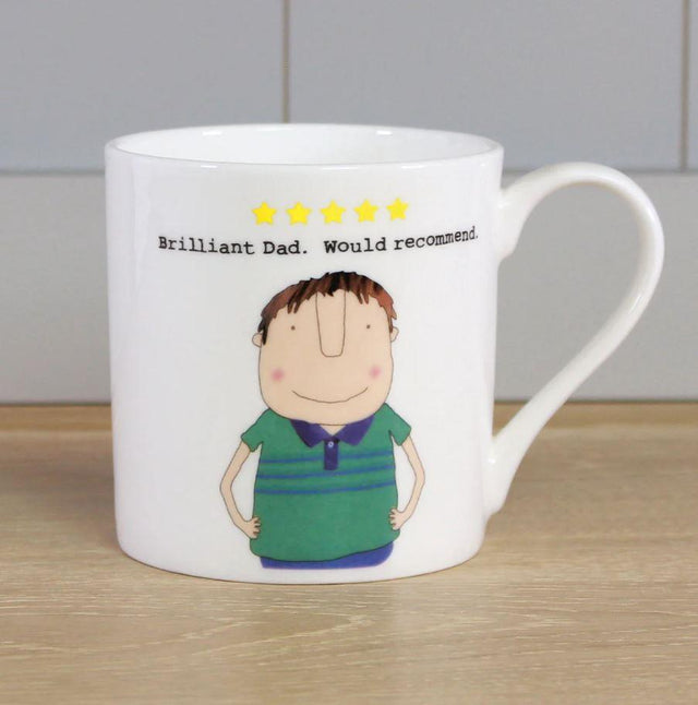 Brilliant Dad Five Stars Ceramic Mug