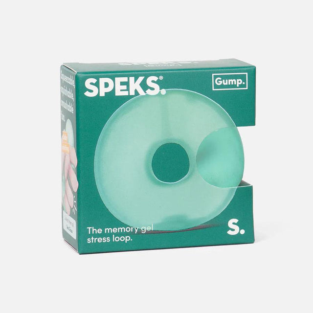 Sea Glass Teal Gump Loop Memory Gel Stress Ball