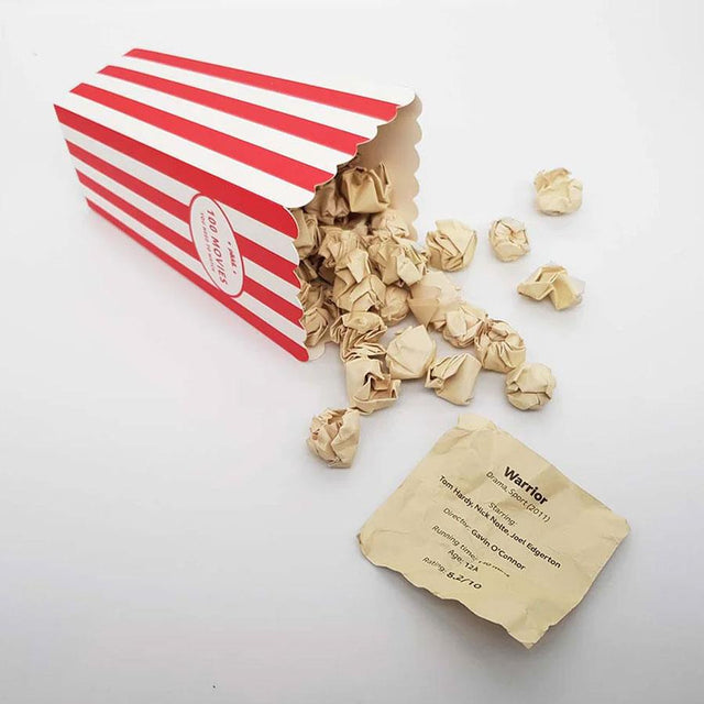 Movie Popcorn Bucket List