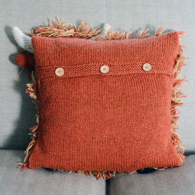 Hairy Highland Cow Cushion