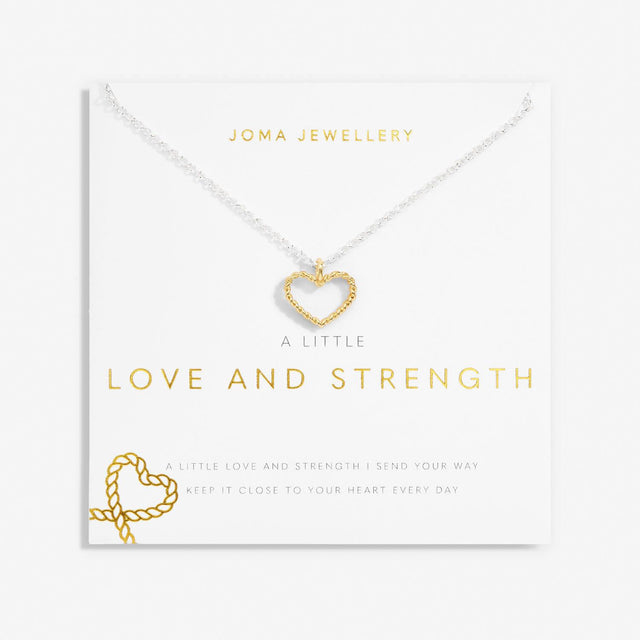 A Little Love and Strength Pendant Necklace