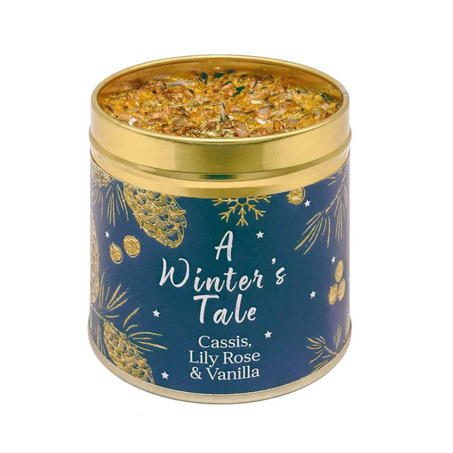 A Winters Tale Tin Candle