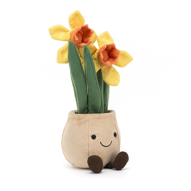 Amuseable Daffodil Pot Soft Toy