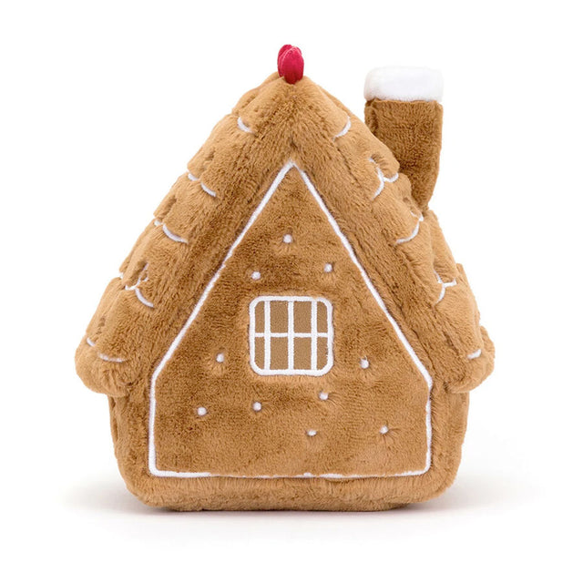 Jellycat Amuseables Gingerbread House Back Facing