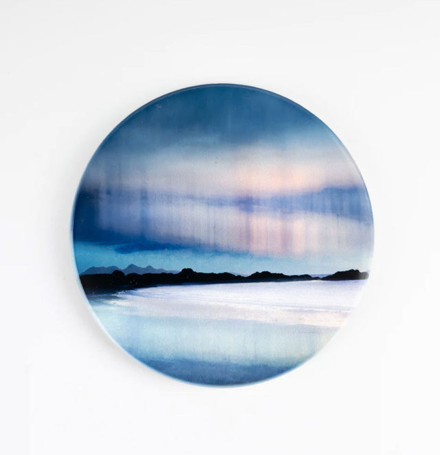 Cath Waters Arisaig Aurora Ceramic Coaster