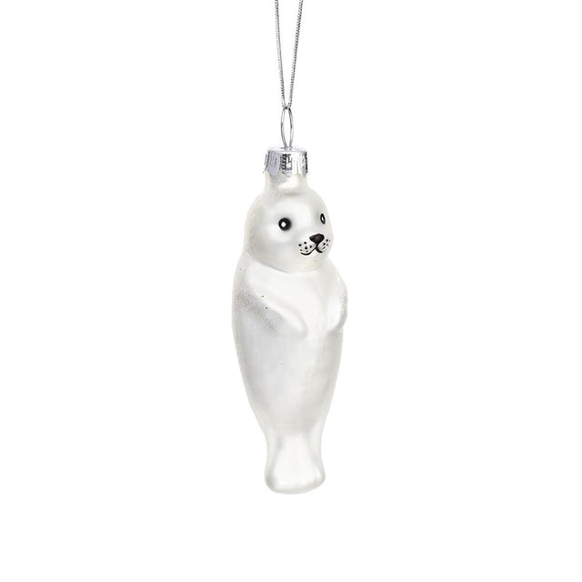 Baby Seal Shaped Bauble Sass & Belle