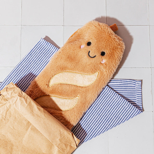 Baguette Hot Water Bottle Scene