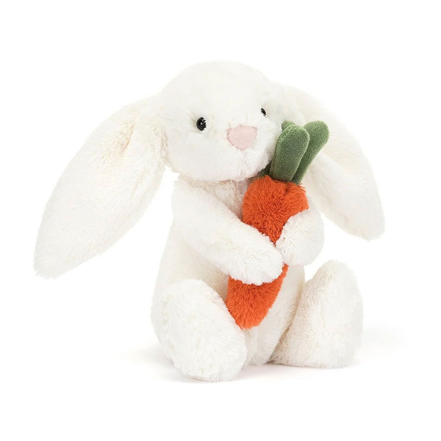 Small Bashful Carrot Bunny Soft Toy