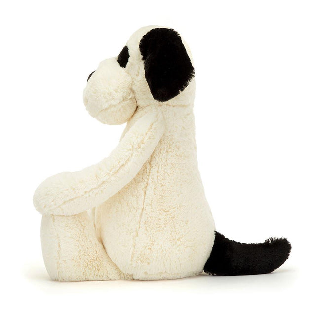 Bashful Black and Cream Puppy Huge Jellycat 2