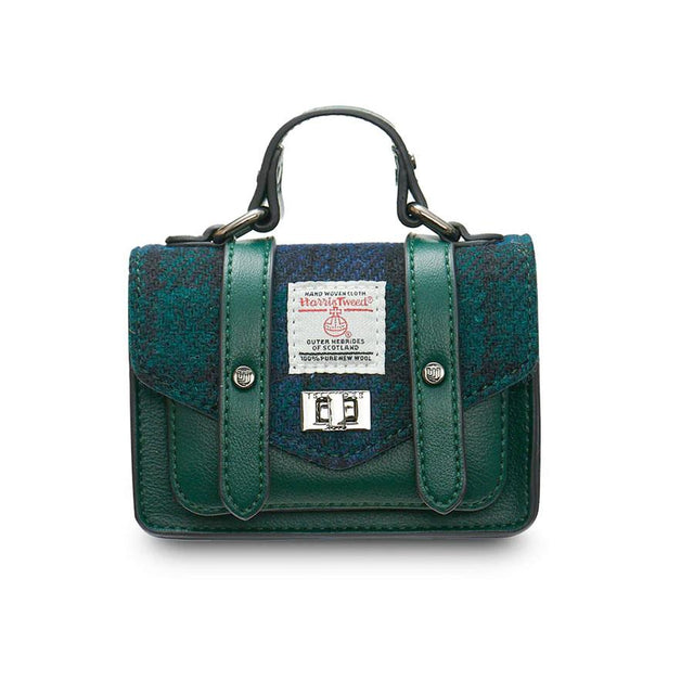 Black Watch Tartan Harris Tweed Wee Satchel