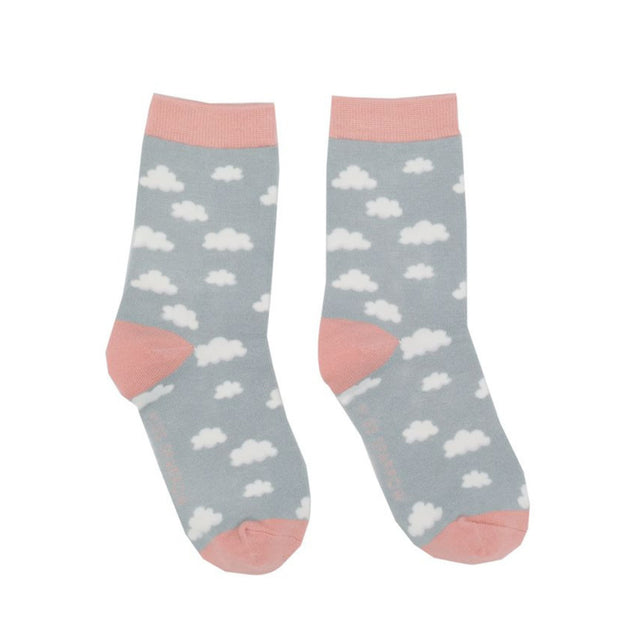 Powder Blue Cloud Women's Socks