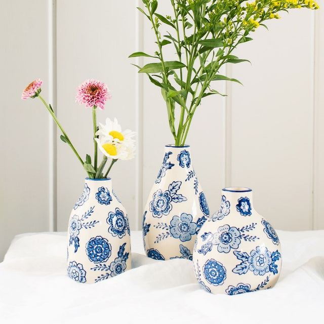 Sass & Belle Blue Willow Vase