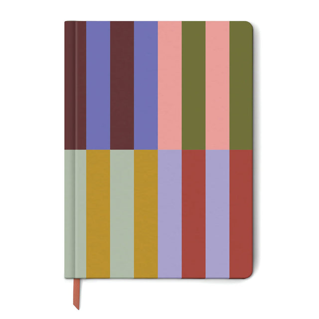 Bold Stripe Jumbo Soft Touch Journal