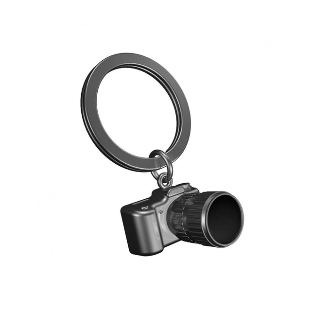 Gunmetal Camera Keyring