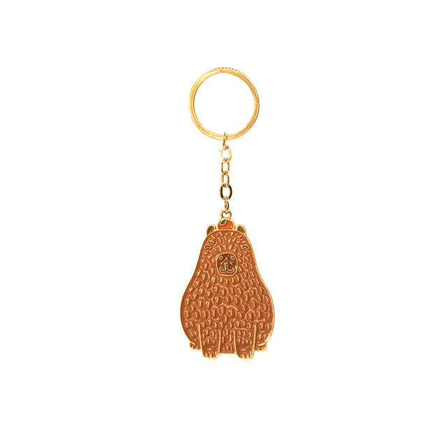 Sass and Belle Capybara Keyring