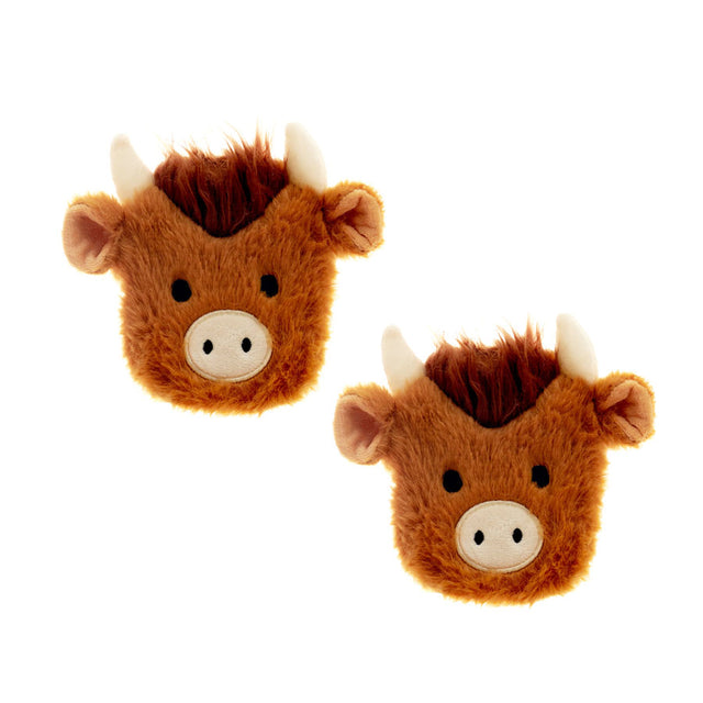 Highland Cow Hand Warmer Set