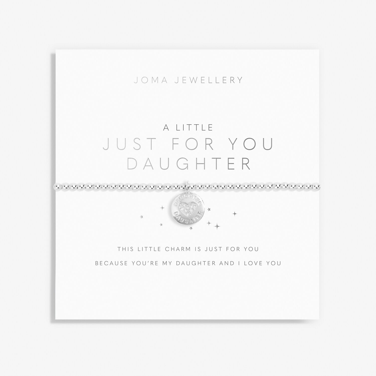 Joma deals bracelet daughter