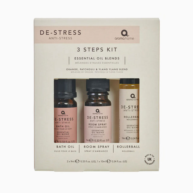 De-Stress 3 Step Kit Aroma Home