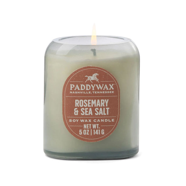 Rosemary & Sea Salt Glass Candle