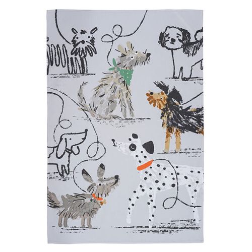Ulster Weavers Dog Days Cotton Tea Towel Full View