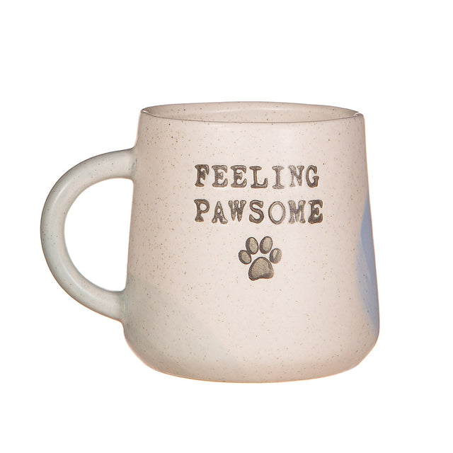 Feeling Pawsome Stoneware Mug Sass & Belle