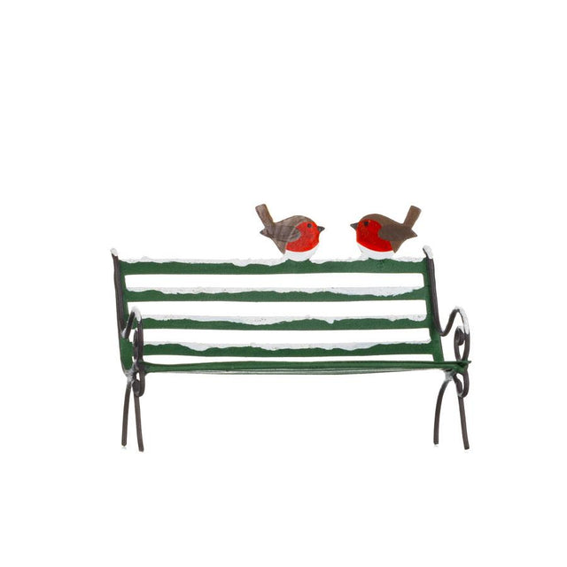 Freestanding Robins Park Bench Decoration