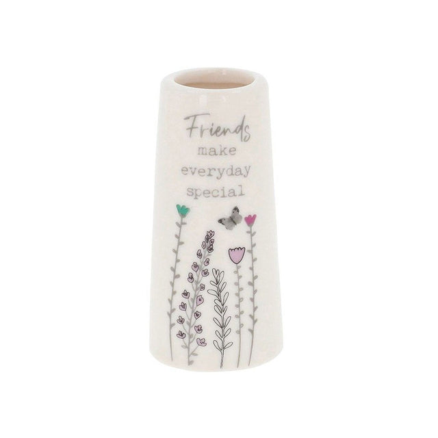 Sweet Meadow Friends Mini Vase