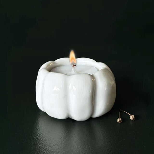 Friendship Warms the Heart Pumpkin Tea Light Holder East of India