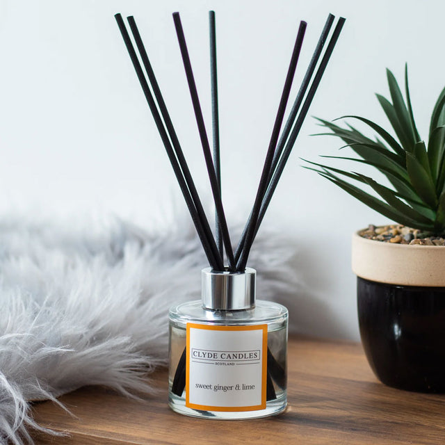 Clyde Candles Sweet Ginger and Lime Reed Diffuser