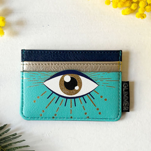 House of Disaster Glimmer Eye Card Holder