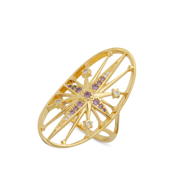 Supernova Ring in Gold - Small