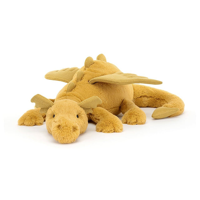 Huge Golden Dragon Soft Toy