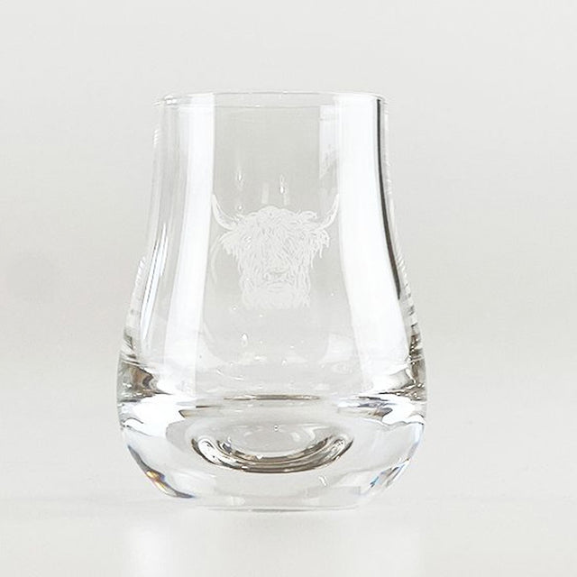 Highland Cow Perfect Measure Tasting Glass