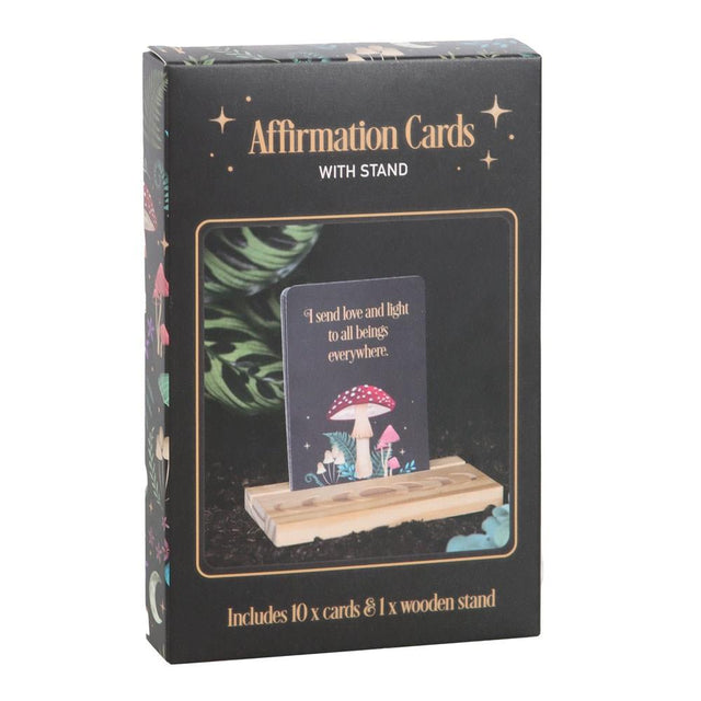 Illustrated Affirmation Cards with Wooden Stand 3