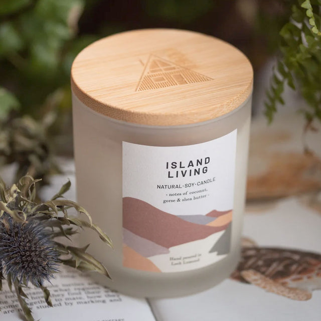 Island Living Candle with Lid