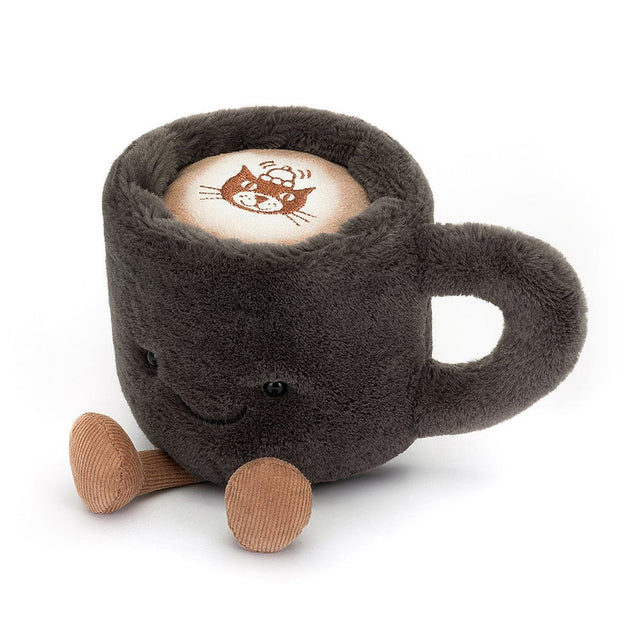 Childrens Jellycat Coffee Cup Soft Toy