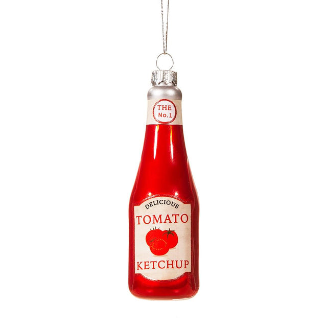 Ketchup Bottle Shaped Bauble