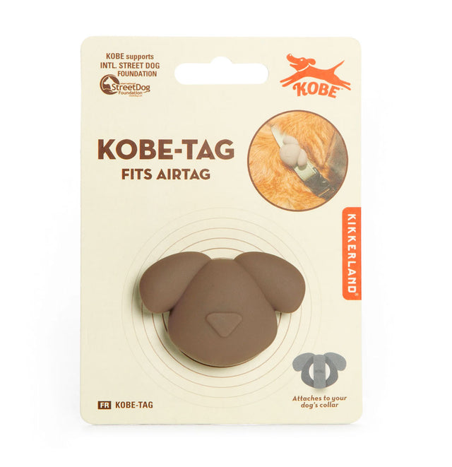 Kobe-Tag for Dog Collar Kikkerland