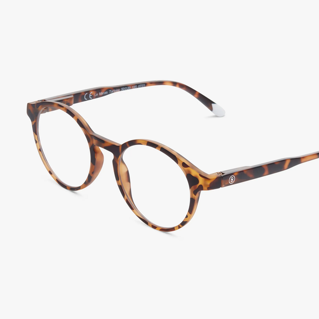 Le Marais Tortoise Shell Reading Glasses - Strength  1.5