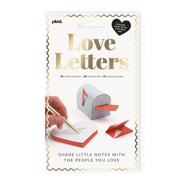 Pikkii Love Letters and Mailbox Set