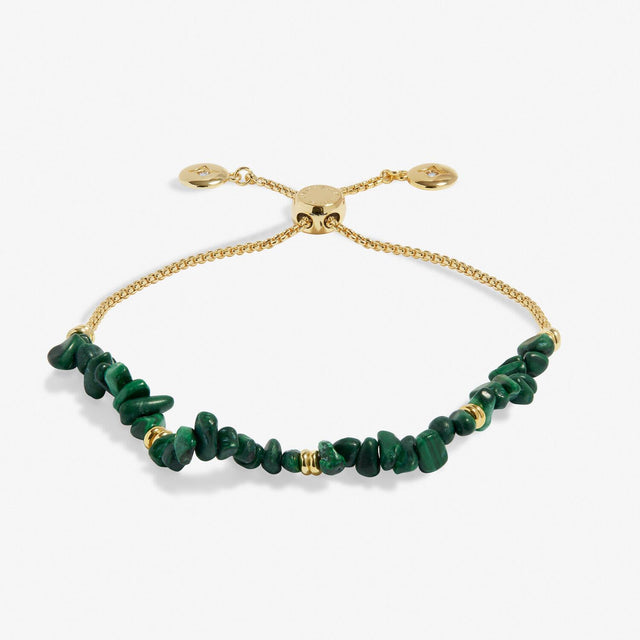 Manifestones Malachite Beaded Bracelet 4