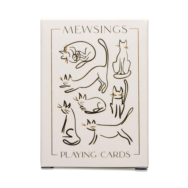 Mewsings Cats Playing Cards