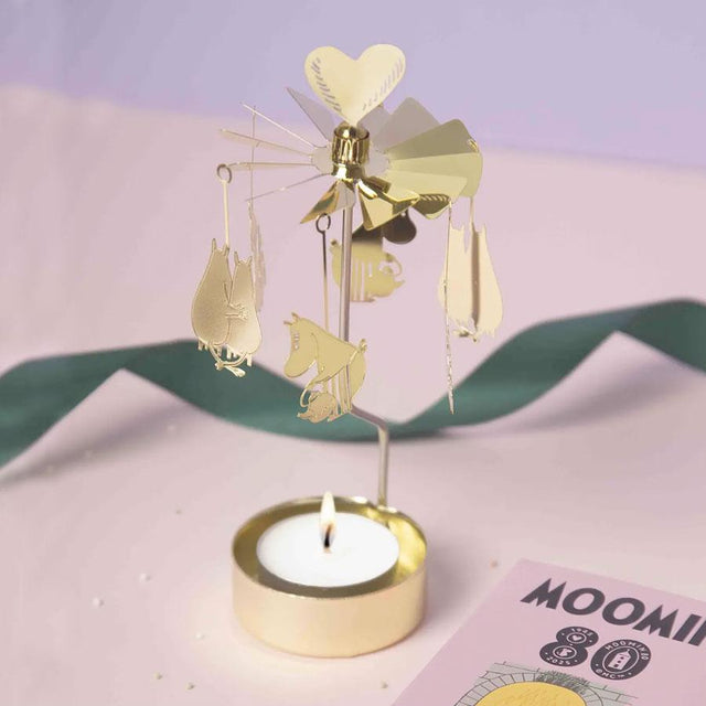 Moomin 80 Anniversary Tea Light Rotary