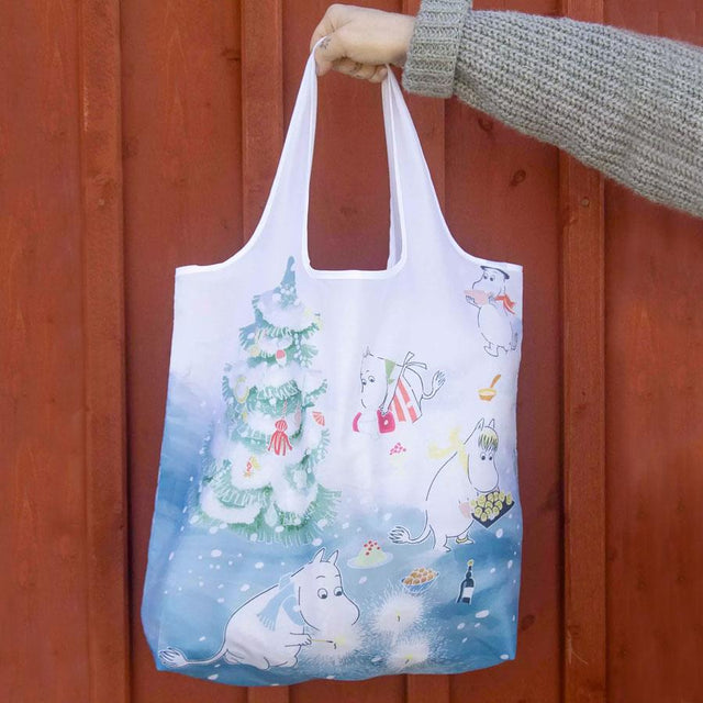 Moomins Christmas Foldable Shopper Bag