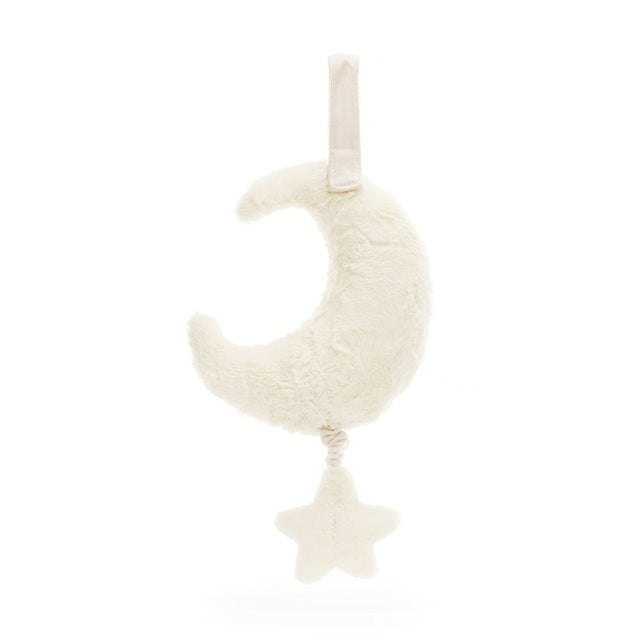 Jellycat Amuseables Moon Musical Pull Back Facing