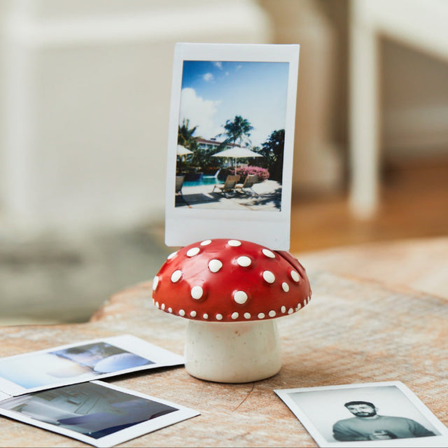 Sass & Belle Mushroom Photo Holder